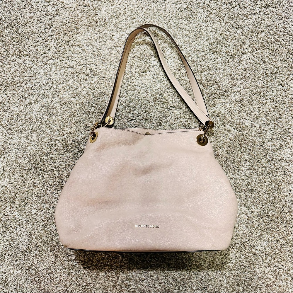 Michael Kors Pink Leather Shoulder Bag - Picture 2 of 4